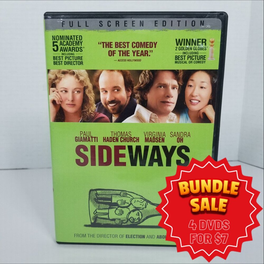 Sideways DVD Movie